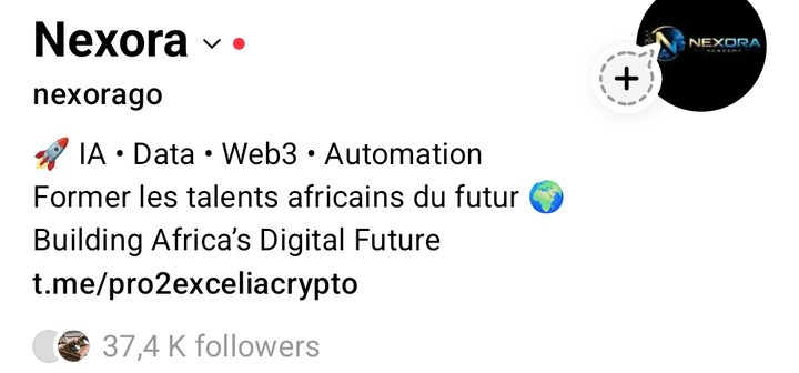 Profil Threads Nexora : 37,4 K followers